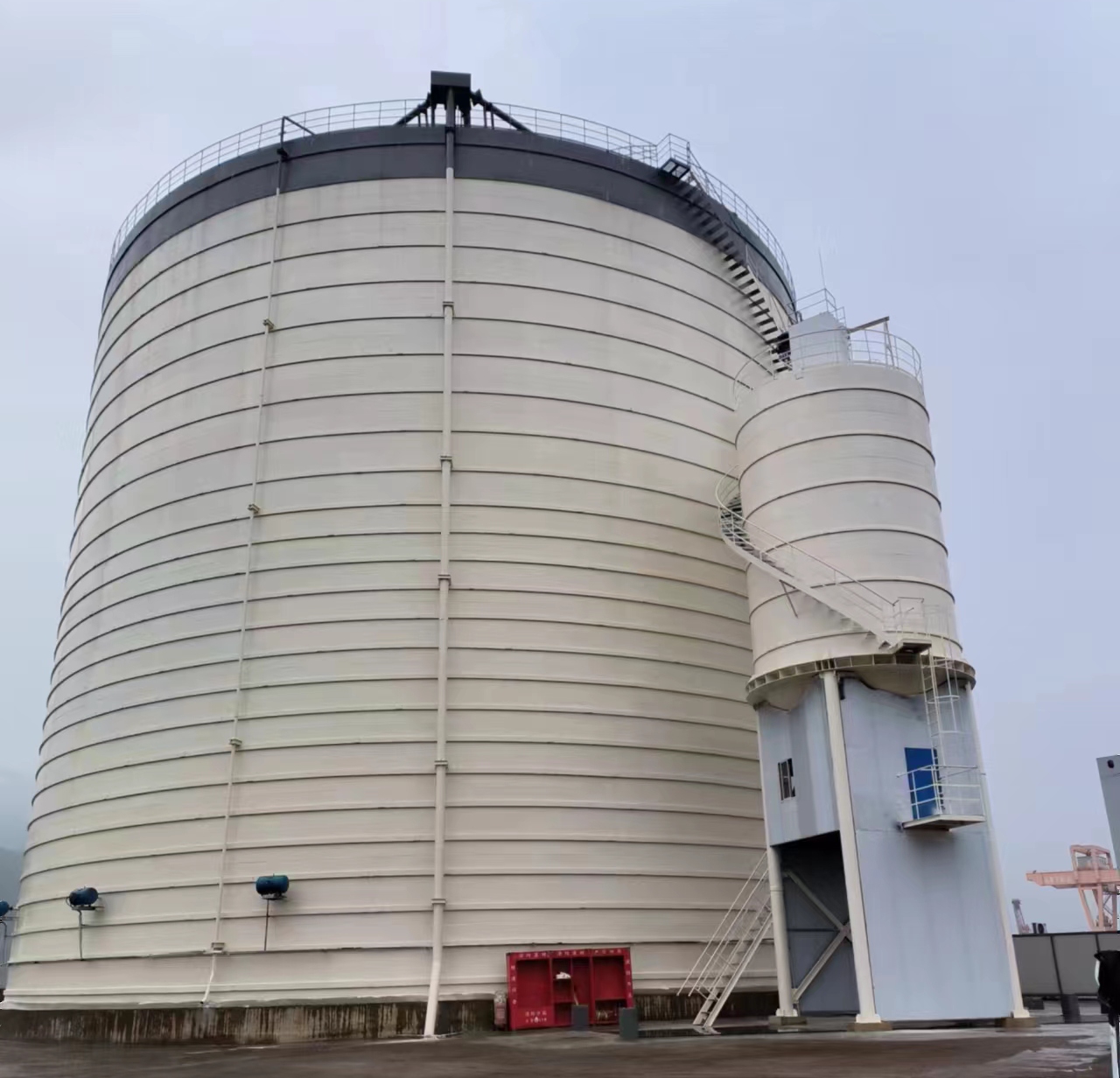 仙居10万吨水泥钢板库