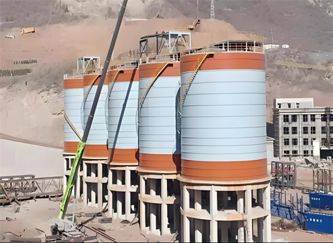 仙居高架钢板仓